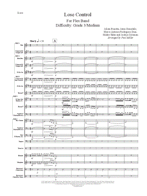 Lose Control - Flex Band (Grade 3 / Medium)