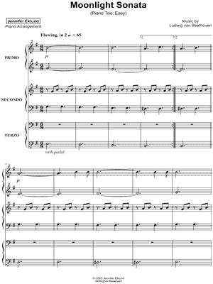 Moonlight Sonata [easy]