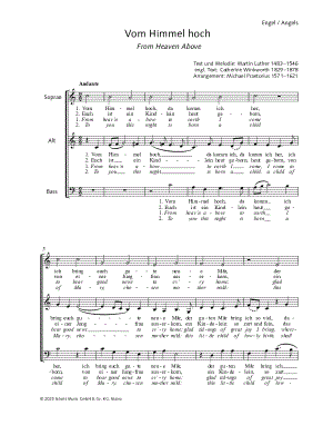 Vom Himmel hoch, da komm ich her