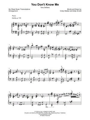 You Don't Know Me (Tony DeSare)