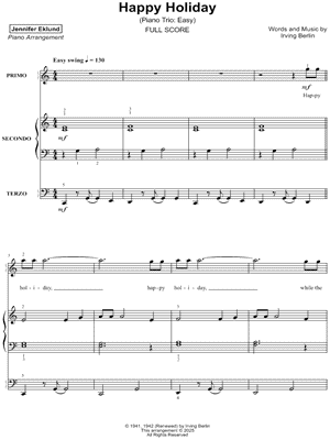 Happy Holiday [easy]