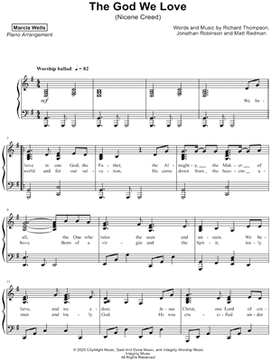 The God We Love (Nicene Creed) - CityAlight