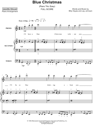 Blue Christmas [easy]