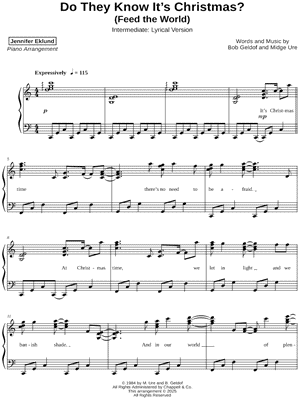 Do They Know It's Christmas? [intermediate - lyrical]