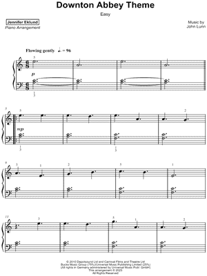 Downton Abbey Theme [easy]