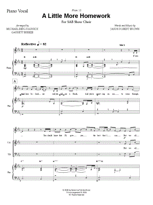 A Little More Homework