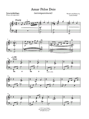 Amar Pelos Dois [accompaniment only]