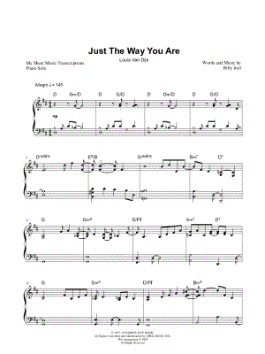 Just the Way You Are (Louis Van Dijk)