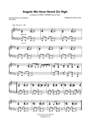 Angels We Have Heard on High