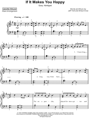 If It Makes You Happy [easy - abridged]