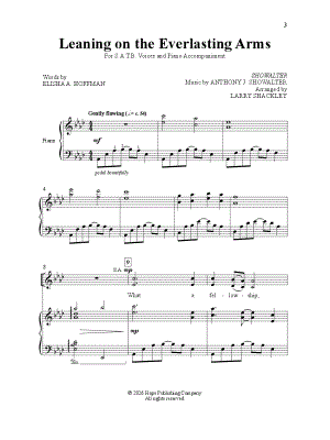 Leaning on the Everlasting Arms