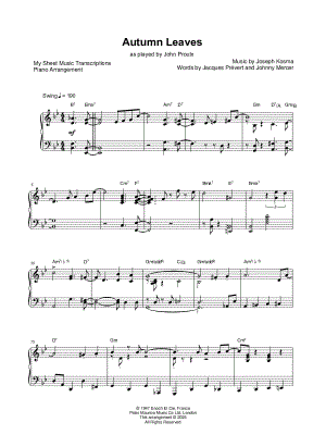 Autumn Leaves (John Proulx)