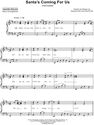 Santa's Coming for Us [intermediate]