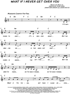 What If I Never Get Over You