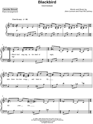 Blackbird [intermediate]