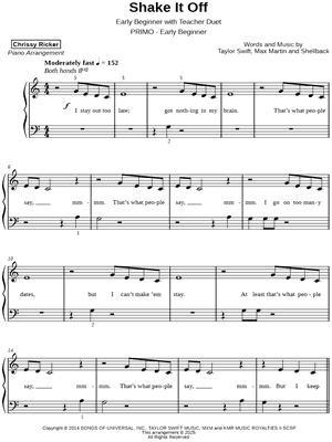 Shake It Off [early beginner]