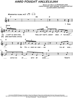 Hard Fought Hallelujah