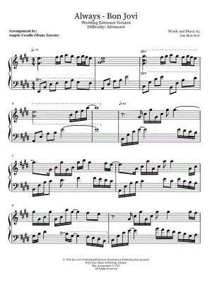 Always (Wedding Entrance Version)