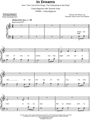 In Dreams [early beginner]