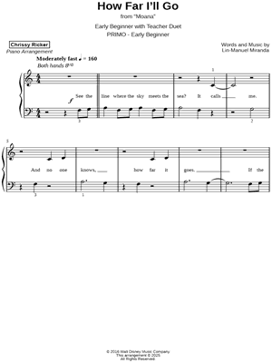 How Far I'll Go [early beginner]