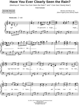 Have You Ever Clearly Seen the Rain?