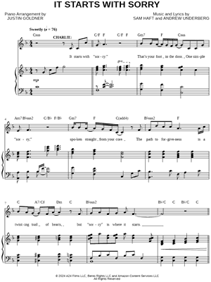 It Starts With Sorry