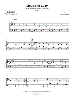 Linus and Lucy [easy]