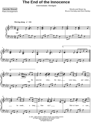 The End of the Innocence [intermediate - abridged]