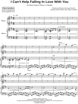 Can't Help Falling in Love