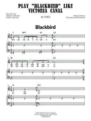Play Blackbird like Victoria Canal - PWJ