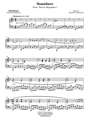 Samidare (2025 version) by PianoDeuss - Sheet Music