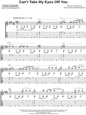 Can't Take My Eyes Off You