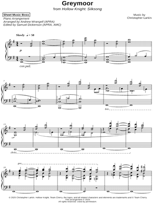 Greymoor by Sheet Music Boss - Sheet Music