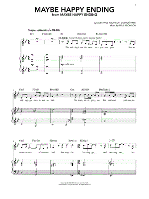 Maybe Happy Ending from Maybe Happy Ending - Sheet Music