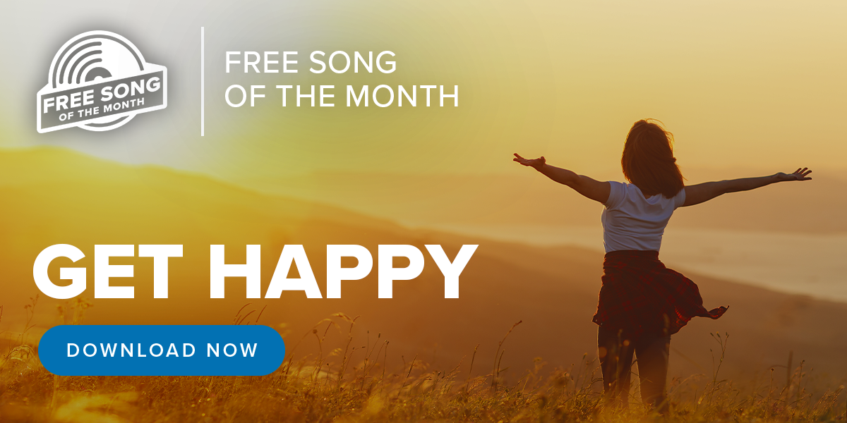 Free song of the month - Get Happy