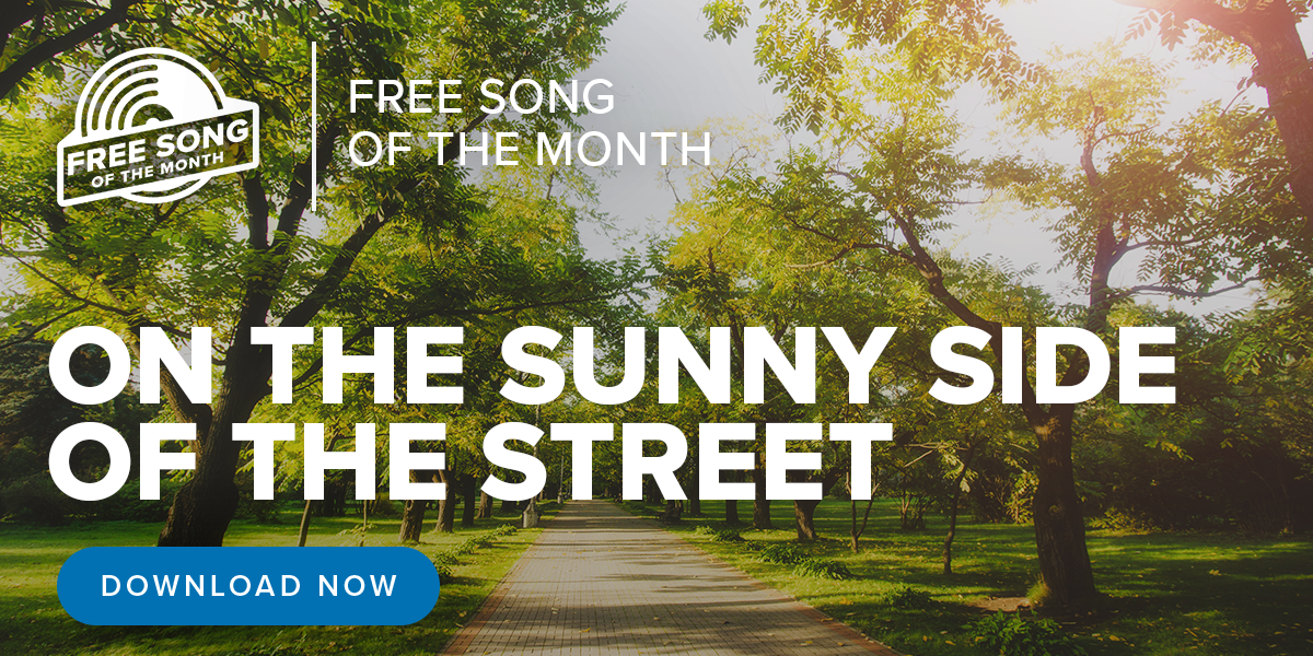 Free song of the month - On the Sunny Side of the Street